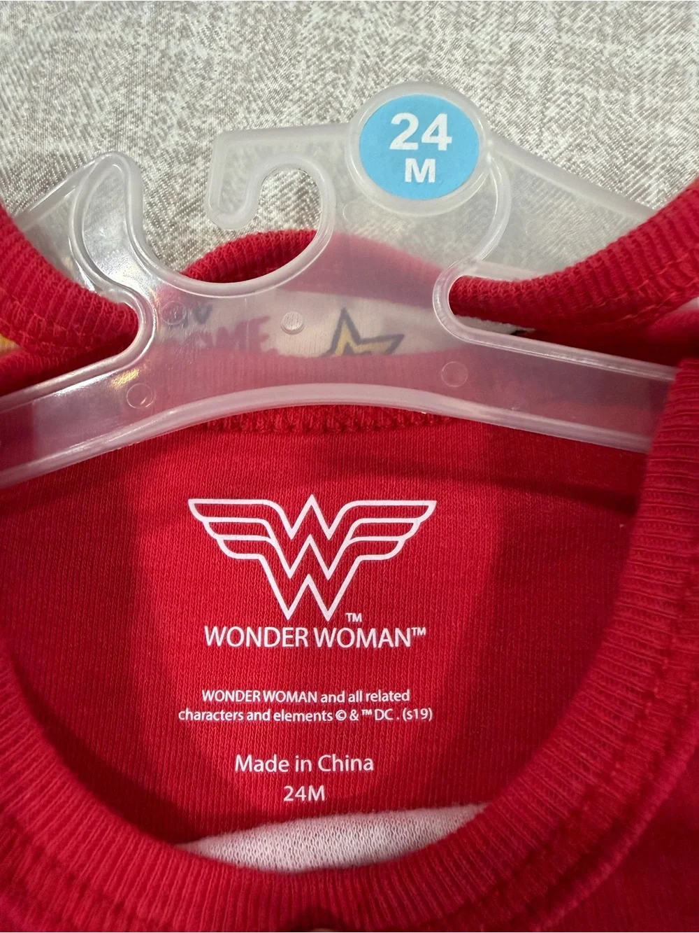 Wonder Woman 2 pack bodysuit size 24M
